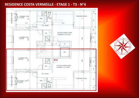 n°4 T3 - Résidence Costa Vermeille