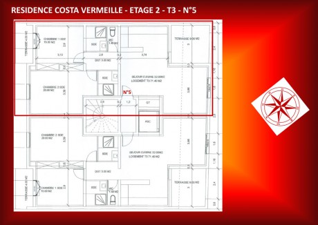 n°5 T3 - Résidence Costa Vermeille