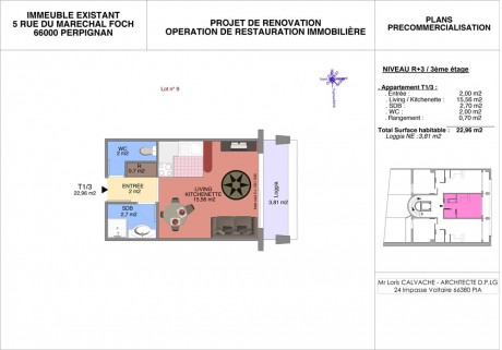 Lot 9 T1 - Rue du Maréchal Foch