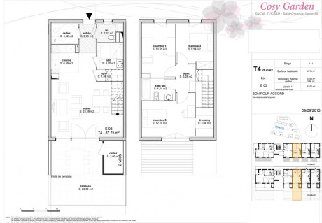 E03 T4 Duplex - Le Cosy Garden