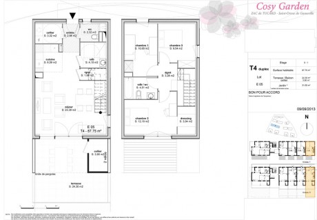 E05 T4 Duplex - Le Cosy Garden