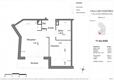 A302 T1 bis - Villa des Peintres