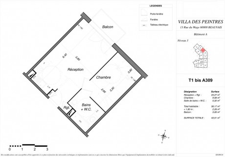 A309 T1 bis - Villa des Peintres