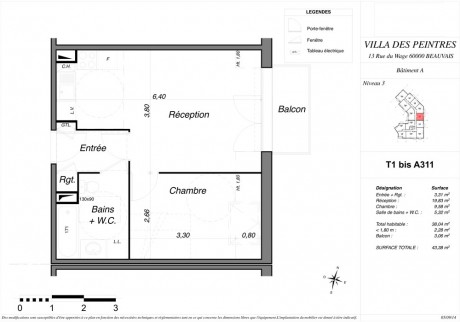 A311 T1 bis - Villa des Peintres