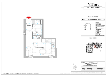 105 T1 - Résidence - VILL´ART - Colombelles