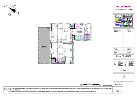 1_7 T1 - Résidence - VILLA PRIMERA - Caen