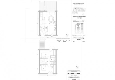 Lot 9 T3 Duplex - Esquiss