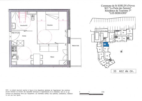n°33 T2 PMR - Les Bergers