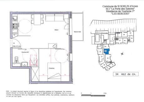 n°34 T2 PMR - Les Bergers