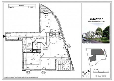 n°306 T3 - Résidence Greenway