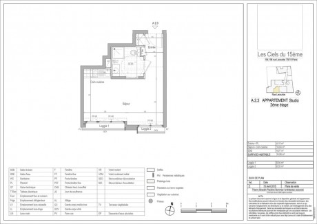 A2.3 Studio - Le Ciels du XVème