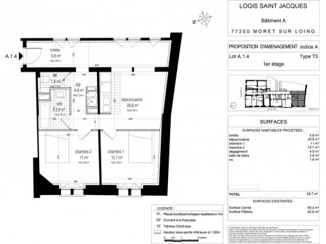 A1.4 T3 - Logis Saint-Jacques