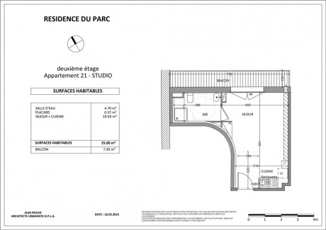 n°21 Studio - Résidence du Parc