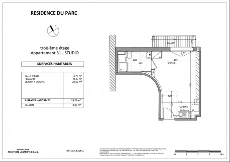 n°31 Studio - Résidence du Parc