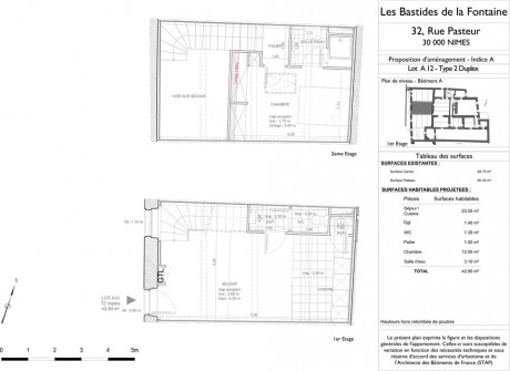 A12 T2 Duplex - Les Bastides de la Fontaine