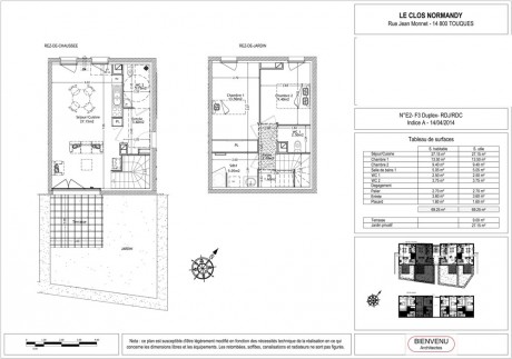 E2 T3 Duplex - Le Clos Normandy