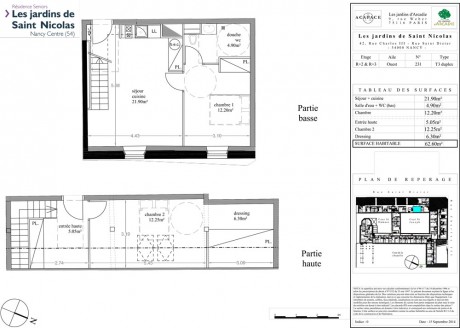 n°231 T3 Duplex - Les Jardins de Saint-Nicolas