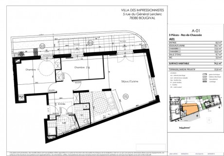 A-01 T3 - La Villa des Impressionnistes