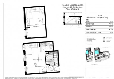 A-35 T2 Duplex - La Villa des Impressionnistes