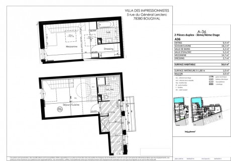 A-36 T2 Duplex - La Villa des Impressionnistes