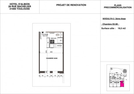 n°30 Studio - Hôtel d'Albion