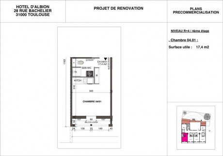 n°31 Studio - Hôtel d'Albion