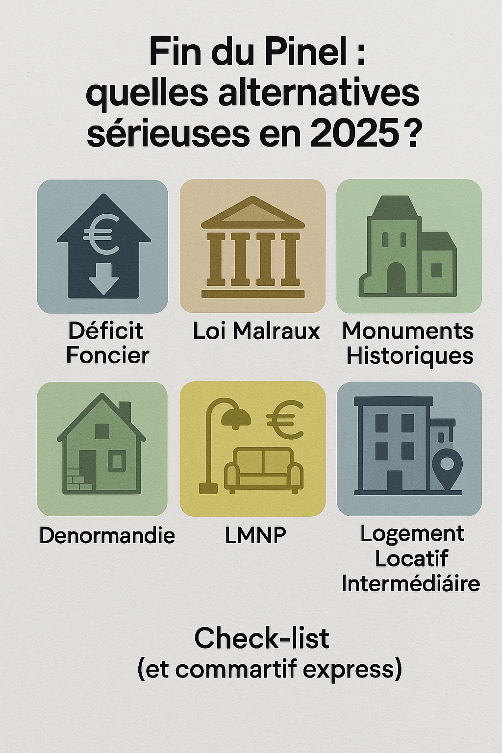 Fin du Pinel : 6 alternatives solides pour investir en 2025