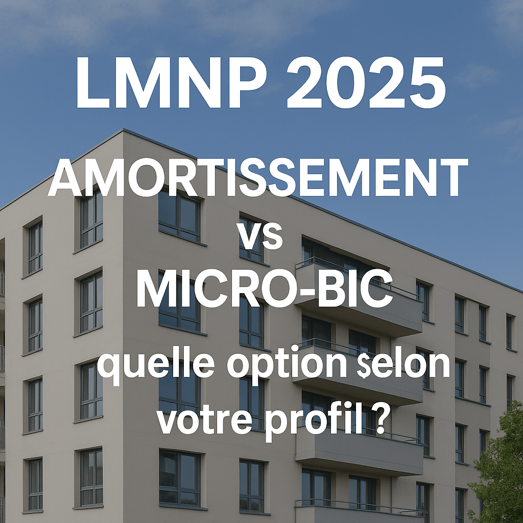 LMNP 2025 : micro-BIC ou réel (amortissements) — le guide pour bien choisir