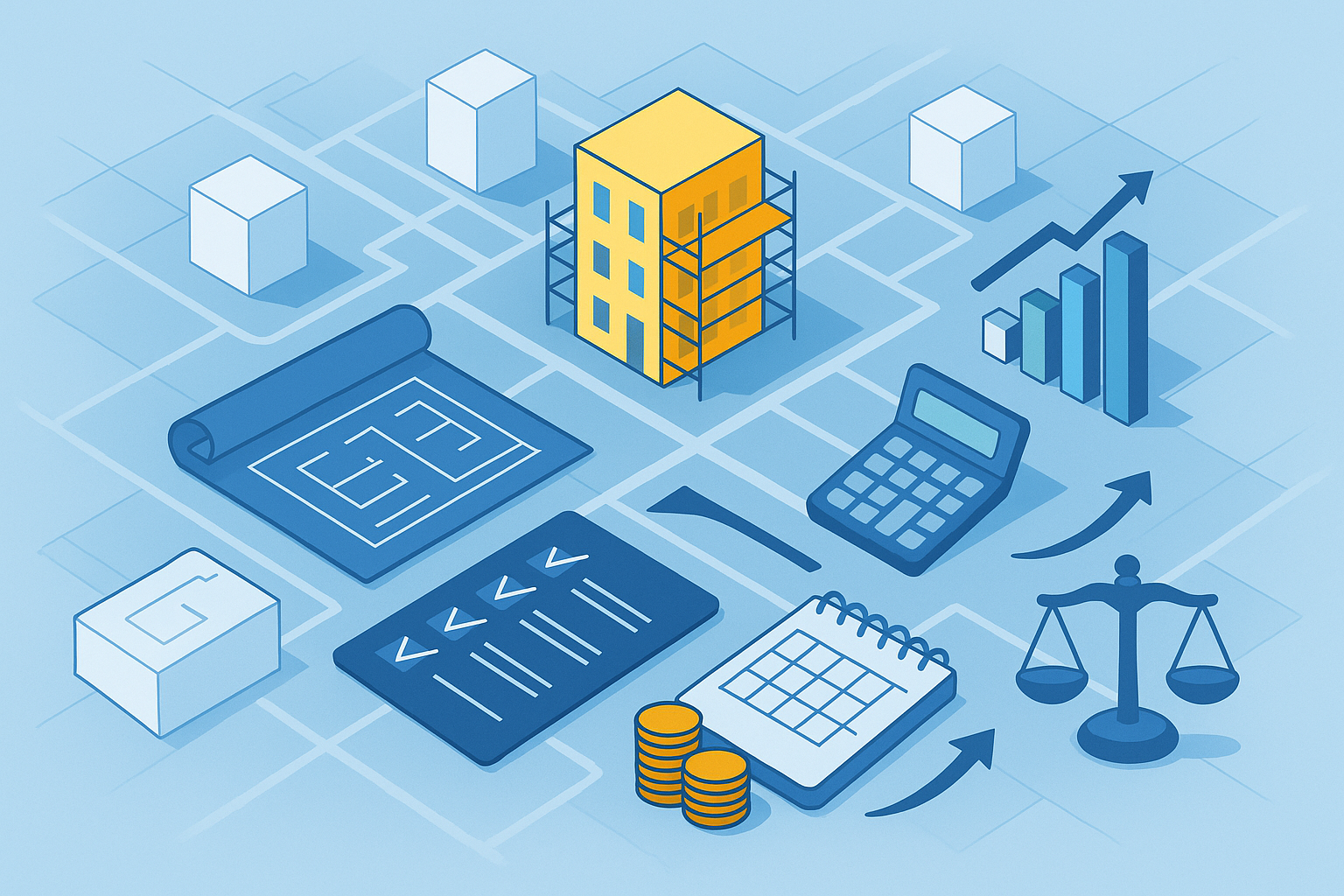 Check-list investissement immobilier : méthode terrain pour choisir, chiffrer et exécuter