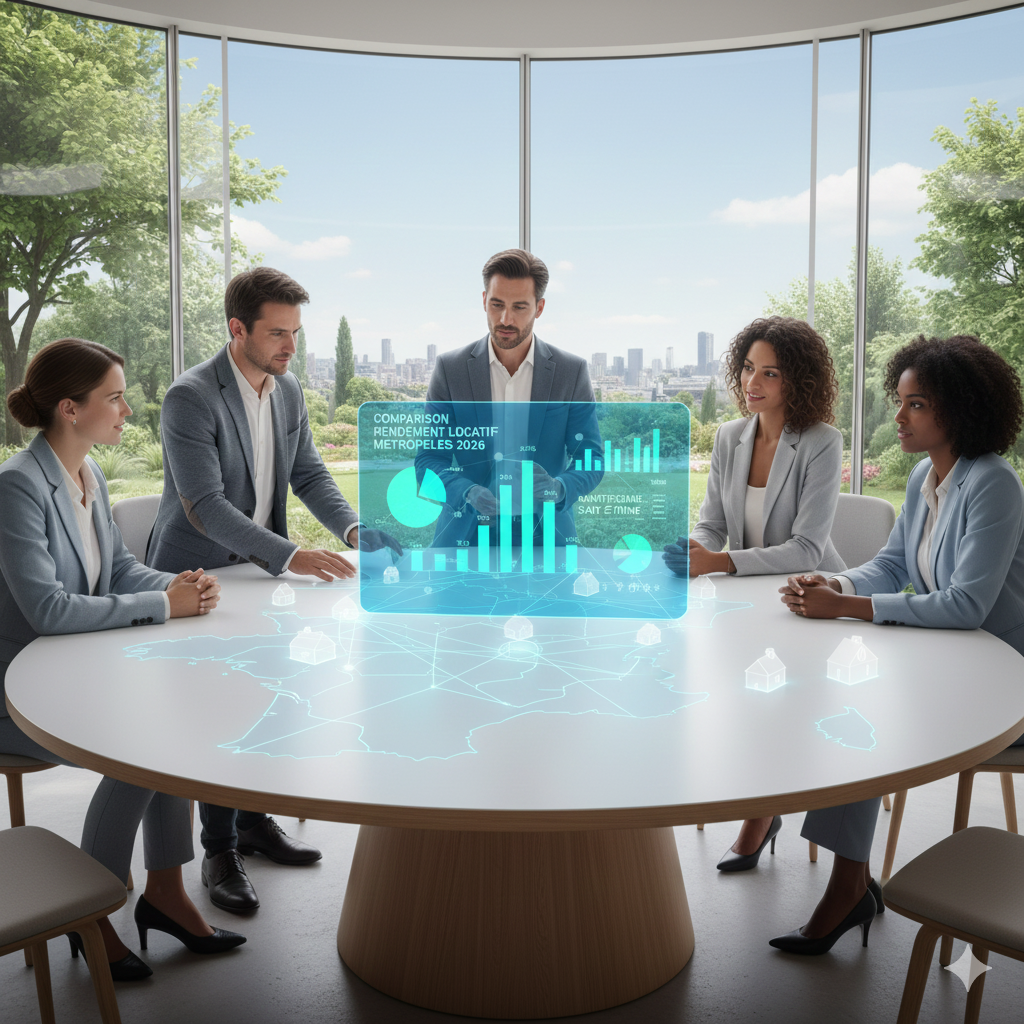 Comparatif : rendement locatif selon les grandes métropoles françaises en 2026