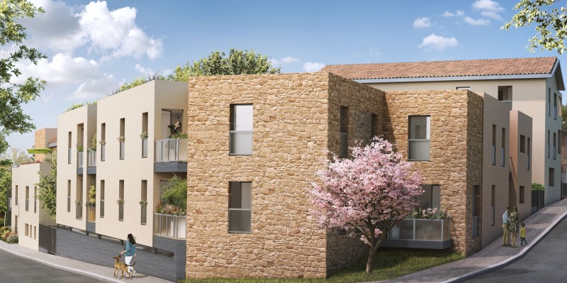 À Dardilly, La Résidence "Les Pierres Dorées"