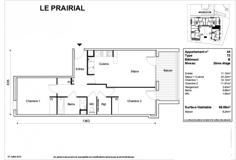 Le Prairial - B44