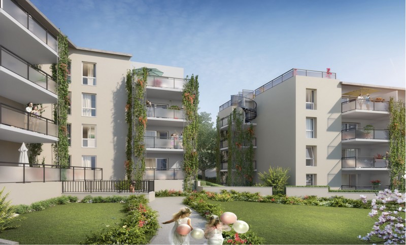 À Neuville-sur-Saône, la résidence "Les Terrasses de Julie"