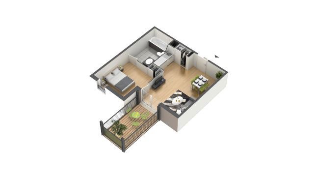 Terrasses du Parc - B11