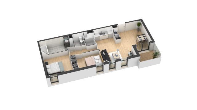 Résidence Héméra - A3-4