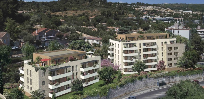 La résidence "Les Collines du Loubets à Marseille