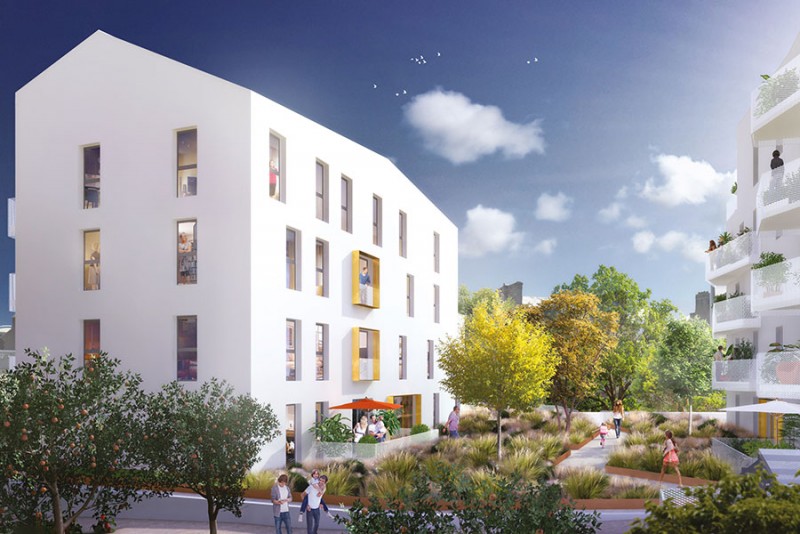 "Les Jardins d'Ostara", la nouvelle résidence aux coeur du Havre, en Normandie