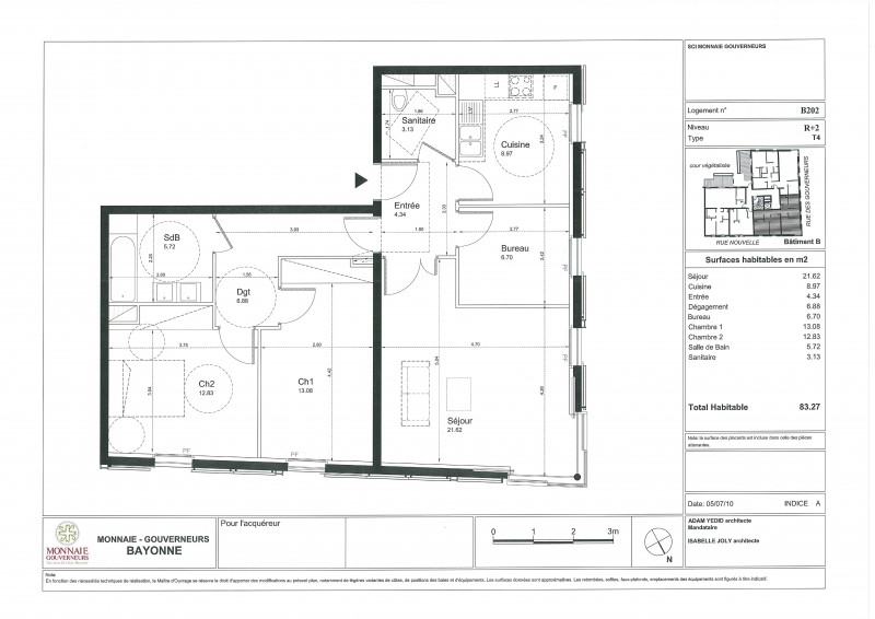 Monnaie Gouverneurs - B202