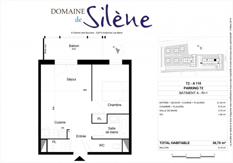 Domaine de Silène - A110