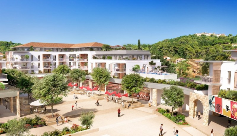 "Cours des Arts", la résidence au coeur de Mougins