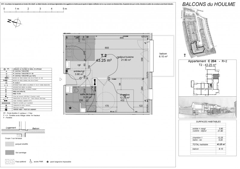 Les Balcons de Houlme - C204