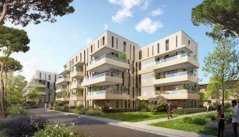 "ADN Borély" la nouvelle résidence verdoyante au Sud de Marseille
