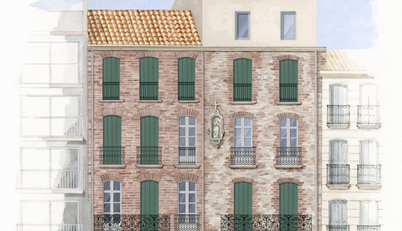 Le "19 Rue Vauban" le nouvel immeuble réhabilité à Perpignan