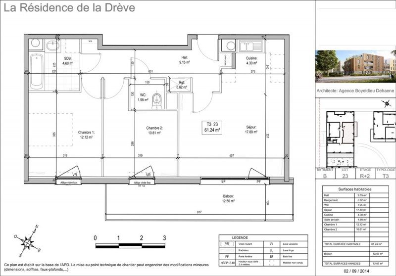 Les Terrasses de la Drève - B23