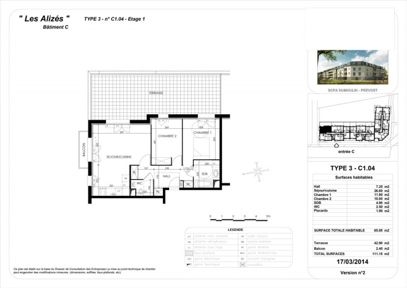 Les Alizés - Le Domaine du Nouveau Monde - C1.04