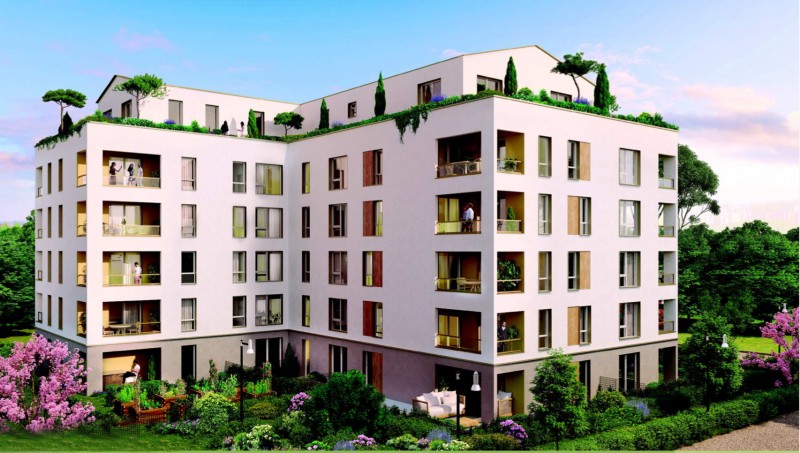 La résidence "Arboréa" à Dijon