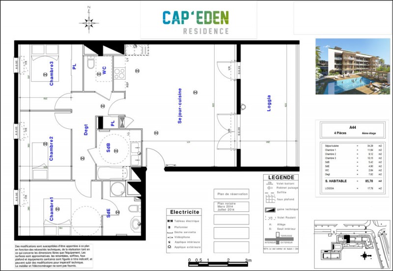 Cap Eden TR1 - A44