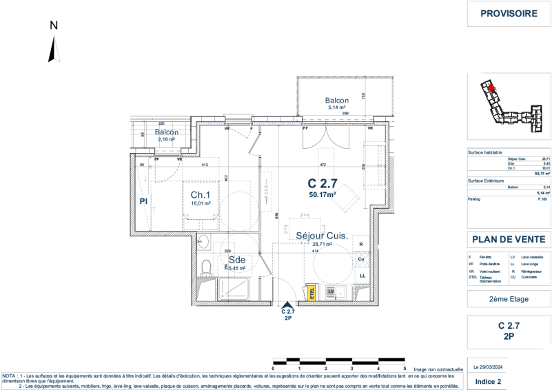 Résidence - LES JARDINS DE LA DIVES - Cabourg - C2_7
